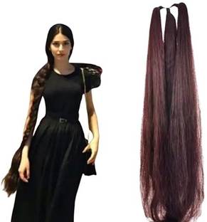 MEGARICH Paranda Choti False Extra  Braid Attachment for Ladies - Brown Hair Extension