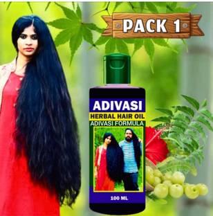 Adivasi HAIR OIL FOR LONG AND STRONG HAIR 100ML ( PACK OF 1 ) Hair Oil