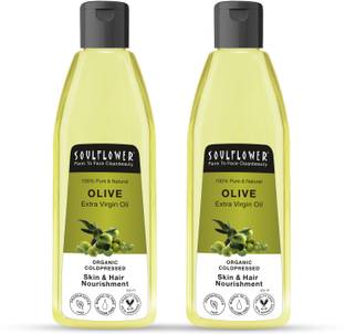 Soulflower Olive Natural Coldpressed Hair Oil