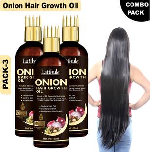 Latibule Black Seed Onion Hair Oil Controls Hair Fall Hair Oil WITH COMB APPLICATOR Hair Oil