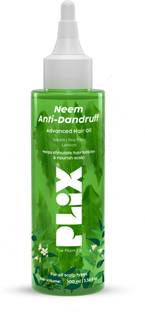 The Plant Fix Plix Neem Anti-Dandruff Advanced Hair Oil | Reduces Dandruff & Soothes Itchy Scalp Hair Oil