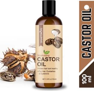 smartdrops Castor Oil Cold Pressed To Support Hair Growth Oil For Hair Loss Control Hair Oil