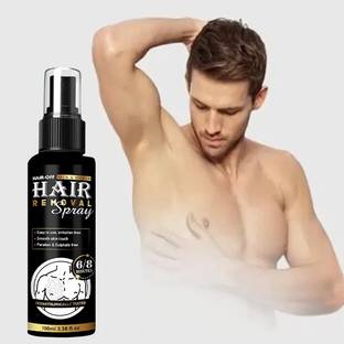 Alvita Hair Removal Spray for Chest, Back, Legs, Under Arms Easy To Use Quick Result Spray