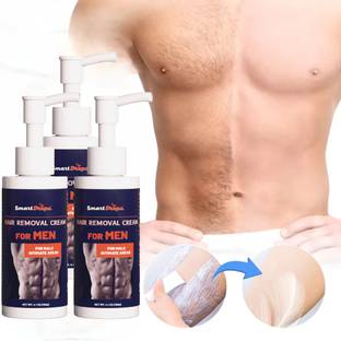 smartdrops Smooth & Easy Hair Removal Cream For Men | Hair Removal Cream