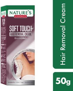 Nature's Essence Soft Touch Hair Removal Cream - Diamond Pack of 3(3*50=150gm) Face Wash