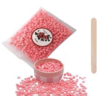 NATURAL 1000gm 1kg rose pink painless hair removal hard konsung beauty wax beans pearl wax beads katori wax Wax