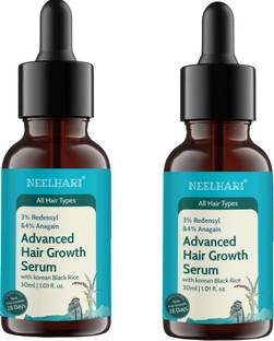 NEELHARI 3% Redensyl & 4% Anagain Hair Growth Serum for Thick Hair
