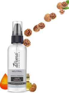 True Derma Essentials Keratin Strength Hair Serum - with Vitamin E & Walnut Oil