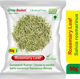 Grow Basket Dried Rosemary Leaves for Hair Growth Natural, Strengthens & Nourishes Scalp