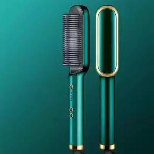 SOHIGHLLP Hair Straightening Comb Ionic Technology Hair Straightener Brush Electric Hair Brush Straight Quick Iron Hot Comb Electric Hair Straightener Hair Straightener Brush