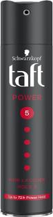 TAFT POWER HAIR LACQUER MEGA STRONG 5 250 ML COMBO OF 1 Hair Spray