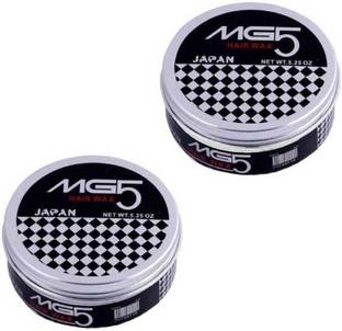 MG5 Japan Hair Wax set of 2 pack Style Your Hair for a Long Day (150 gm/piece) Hair Gel