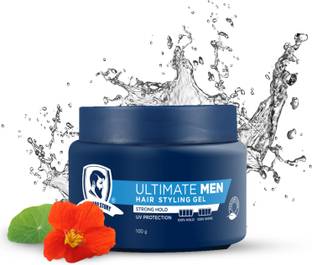 THE BEARD STORY Hair Styling Gel, Uv Protect, Strengthens, Smooth & Shiny, Strong Hold Hair Gel