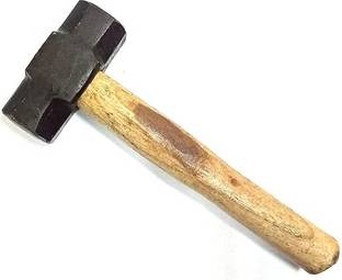 SUDHIR Sledge Mallet/Sledge Hammer with Wooden Handle Size 500 Gms Pack of 1 Pc SR 500 G Sledge Hammer
