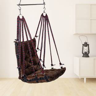 Swingzy Soft Hanging Swing for Adults/Hammock Swing/Swing For Balcony/Swing Chair/ Cotton Hammock