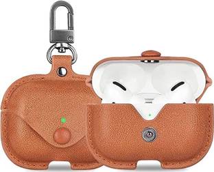 My Treasourre Leather Press Stud Earbuds Case For Apple Airpods Pro 2nd Generation