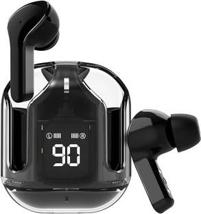 roxfire Ultrapods pro Black With Sound Boom Quality In 5.3 Bluetooth Version Bluetooth Bluetooth