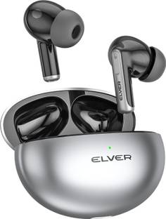 Elver Buds X - Dual ANC+ENC, 50H+ Playback Time, Touch Controls, Type-C Fast Charging Bluetooth