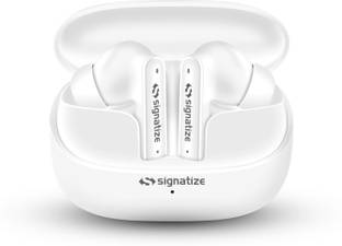 SIGNATIZE New Launch Crystal Bass True Wireless in Earbuds with 10mm Drivers,35H Playtime Bluetooth