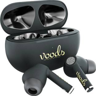 Voods V airbuds - Pro, ANC Wireless Earbuds, 70hrs Playback IP65-Water&Dust Resistant Bluetooth