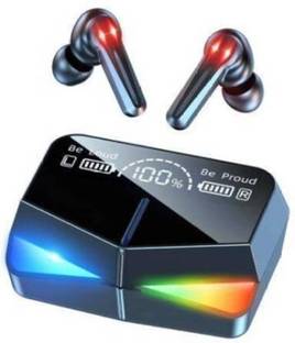 GUGGU BGF_869A_M28 Wireless Earphones Low Latency M28 Gaming Earbuds with RGB Light Bluetooth