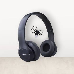 GDS On-Ear Bluetooth Headphones with HD Audio, Built-In Mic for Gaming and Calls_4J Bluetooth & Wired
