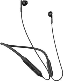 Portronics Harmonics Z5 Wireless Neckband, 33Hrs Playtime, Double EQ Mode, Fast charging Bluetooth