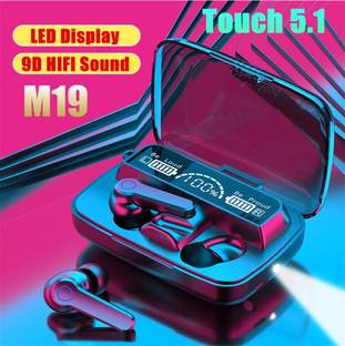 SACRO AX_821A_M19 WIRELESS EARBUDS WITH SMART TOUCH BLUETOOTH GAMING HEADSET Bluetooth