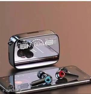 BAKKERS M19 Wireless Earbuds TWS V5.1 Large Screen Dual LED Bluetooth