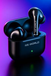 NS WORLD Thunder Pods | High Bass | Large Battery headphone | Touch Earbuds & Airbuds Bluetooth