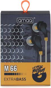 amaq M66-EARPHONE Wired
