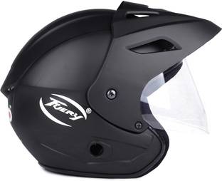 fuery NANO CAP PAINT HALF FACE HELMET Motorbike Helmet