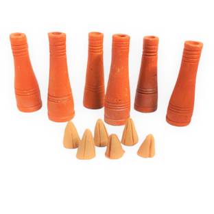 Desi Mitti Earthenware Outside Fitting Hookah Mouth Tip
