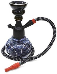 SMOCK STRECH 9 inch Glass, Iron Hookah