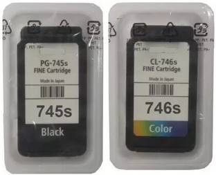 HYNEAR PG745S Black + Tri Color Combo Pack Ink Cartridge