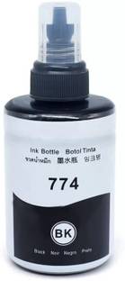 tequo Ink For Epson Eco Tank T774 -Pack of 1 M100 / M105 / M200 / M205 / L655 Black Ink Bottle