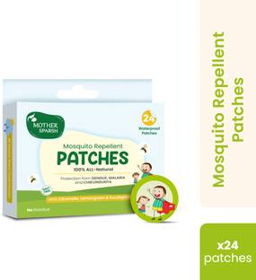 Mother Sparsh 100% Natural Mosquito Repellent Patches for Babies, Protects from Dengue,Malaria