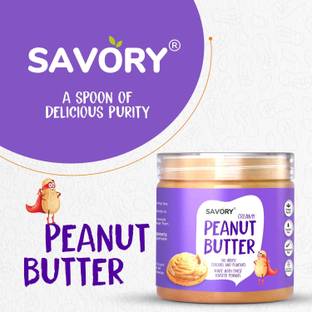 Savory Creamy Peanut Butter | High in Protein | Tasty & Healthy | Ready to Eat |