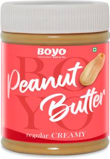 BOYO Peanut Butter Regular Creamy - 240 g, Gluten Free, Non GMO