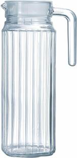 INYSKA 1.1 L Glass Water Jug