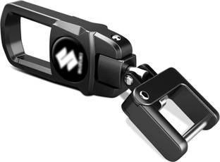 ABEL Metal for Suzuki Cars| Premium Stainless Steel | Black Color Key Chain