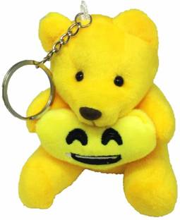 Swikaar Stylish Teddy Bear Keychain (Yellow) 1PC Az4 Key Chain