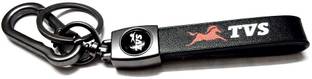 ABEL Metal Hook Key Design For Car Bike Men Women Keyring (Black) TV3 Key Chain