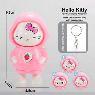 pap Hello Kitty Expression Changeable Toy Key Chain