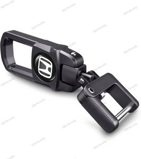 Sbb Novelty Black Color Fob Key Heavy Duty Keychain for all H-o-n-d-a Model Car Key Chain Key Chain