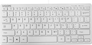 iVoomi Venom Compact Wired USB Laptop-size Laptop Keyboard Compatible with Desktop, Laptop, Mac Easy to Use,Plug and Play,Quick, Comfy Durable body