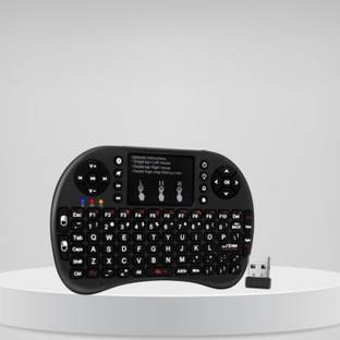 SACRO Bluetooth (Wireless Keyboard) USB Rechargeable Keyboard With Pocket Size D449 Wireless Thumb-size Multi-device Keyboard Compatible with Laptop