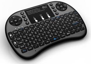 ROAR AJ_819A_MINI WIRELESS KEYBOARD WITH TOUCHPAD/BACKLIT LIGHT &WIRELESS MOUSE COMBO Wireless Handheld Multi-device Keyboard