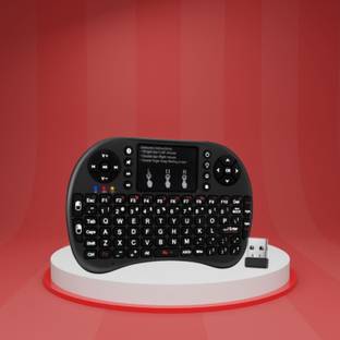 SACRO Bluetooth (Wireless Keyboard) USB Rechargeable Keyboard With Pocket Size E316 Wireless Thumb-size Multi-device Keyboard Compatible with Laptop