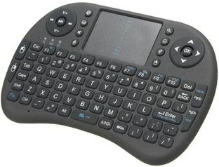 ROAR AJ_792A_MINI BACKLIGHT KEYBOARD & TOUCHPAD MOUSE WIRELESS MULTI-DEVICE KEYBOARD Wireless Handheld Multi-device Keyboard Compatible with Desktop, Laptop, Mac